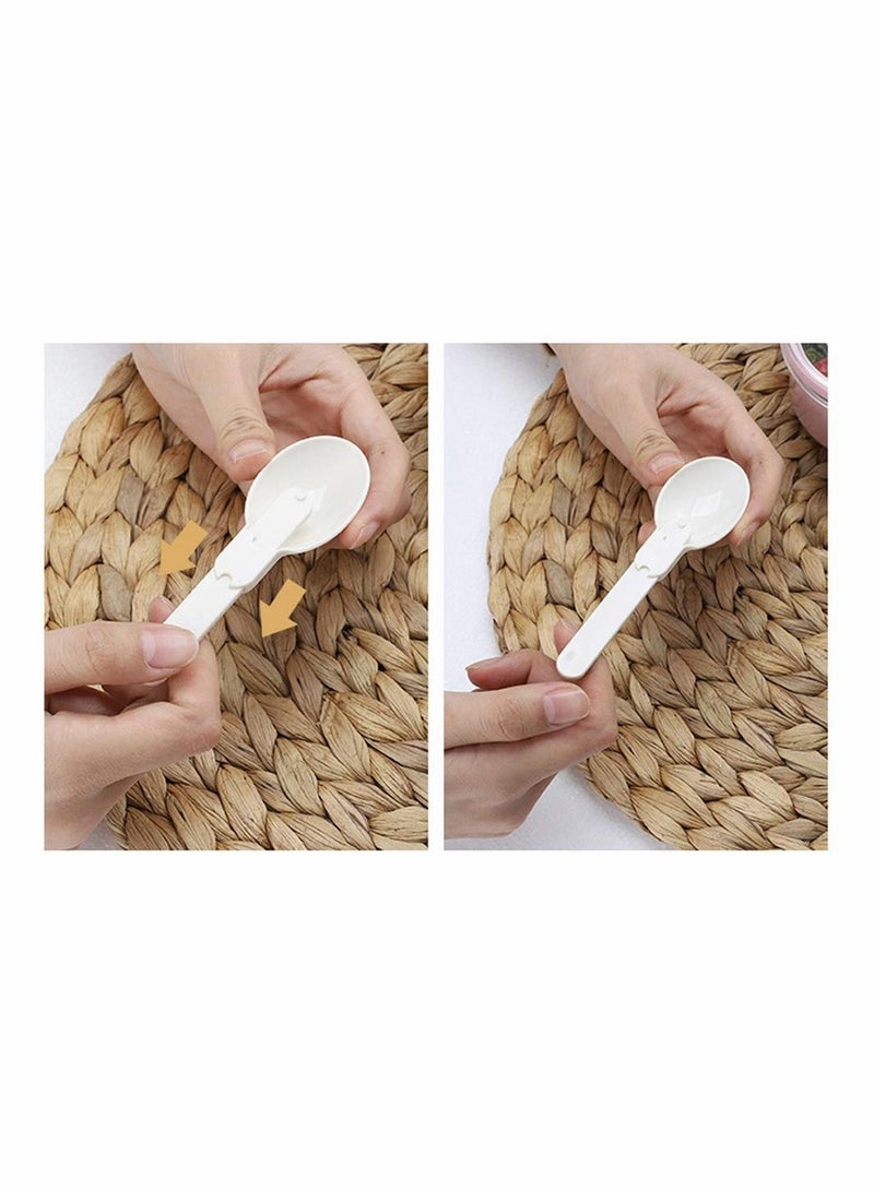 Excefore Stainless Steel Lunch Box, 650ml with Spoon Bento Lunch Box for Adult Kids for School Office Picnic Travel Outdoors (Blue) - Image 5