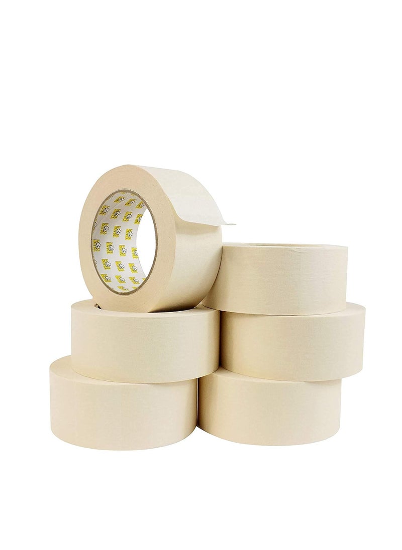 ABBASALI Masking Tape 2 Inch x 50 Yards 