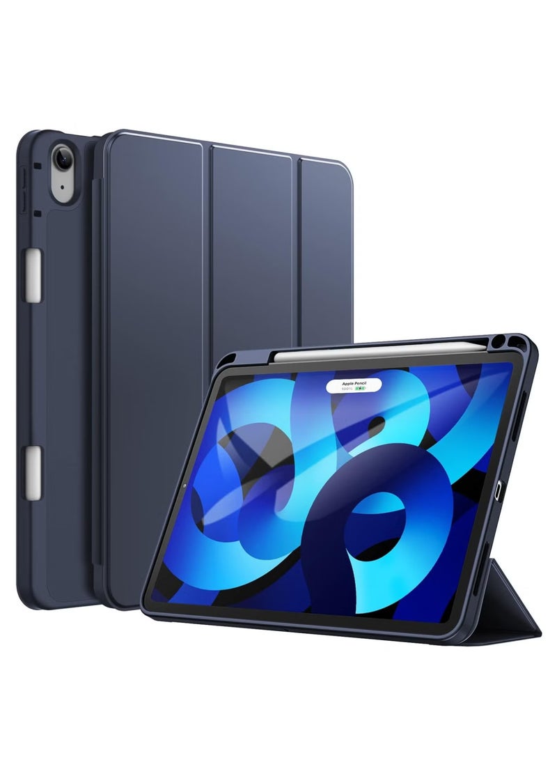TIGER iPad Air 11-inch M2 2024 6th Generation Case with Pencil Holder, Silicone Magnetic Cover, Slim Tablet Protection for iPad Air 11-inch M2 6th Generation - Image 1