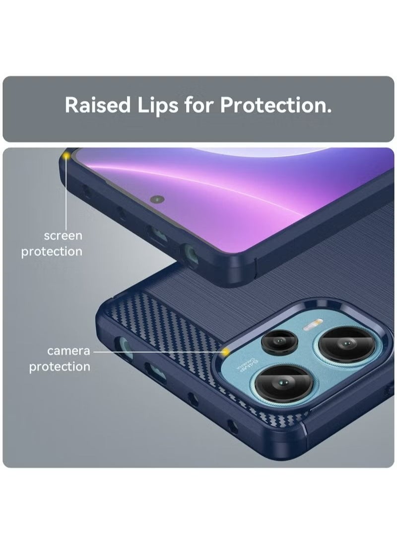 X-level Redmi Note 12 Turbo Xiaomi Poco F5 Case Cover with Shockproof Anti-Fingerprint Anti-Scratch Anti-Shock Mobile Cell Phone Protective Protector Back Cover  - Image 3