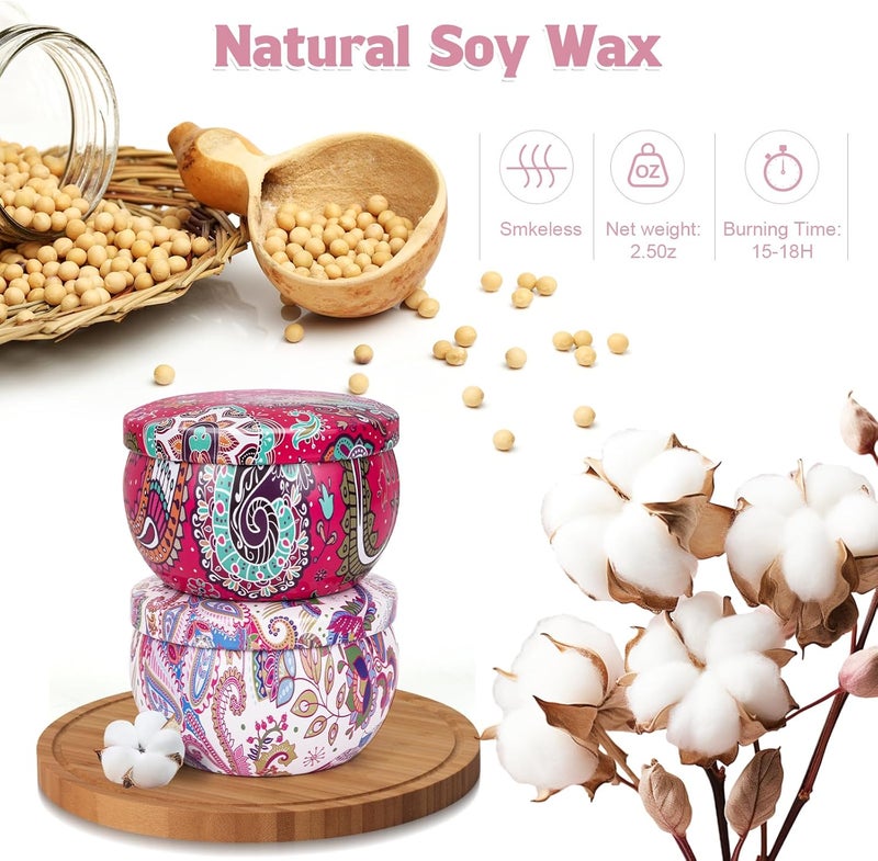 OFUN 9 Pack Scented Candles Gift Set - Image 2