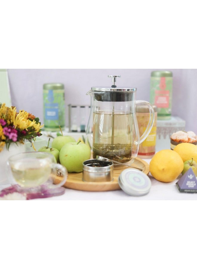 Teabloom Stay-Hot Glass French Press - Insulated 27-Ounce (800 mL) Loose Tea Steeper and Coffee Maker - Connoisseur's Choice - Image 2