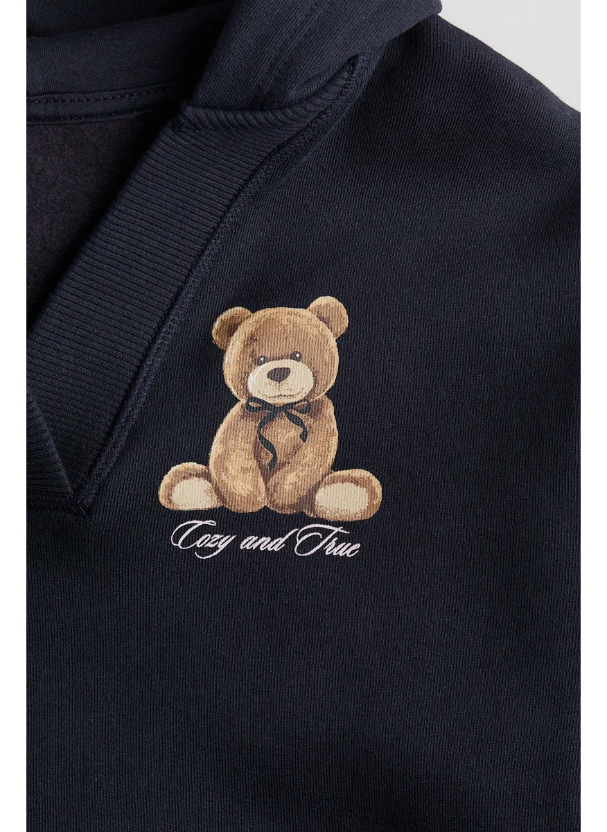 H&M V-Neck Hoodie