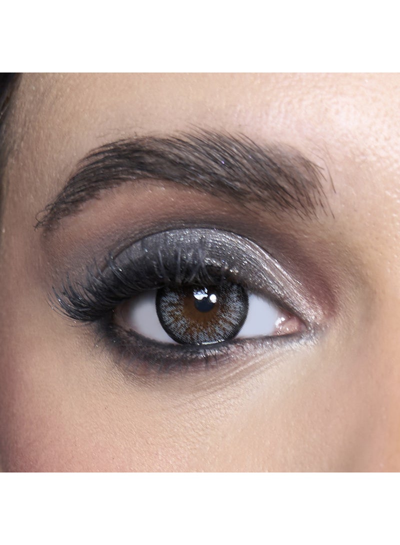 Amara Women Women's Color Contact Lens - Charcoal Gray  Monthly ( -4.50 ) - Image 1