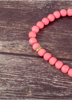 The Black Pearl Accessories Blush Pink Alabaster Stone Prayer Bead of 33 Beads  - Image 2
