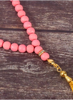 The Black Pearl Accessories Blush Pink Alabaster Stone Prayer Bead of 33 Beads  - Image 3