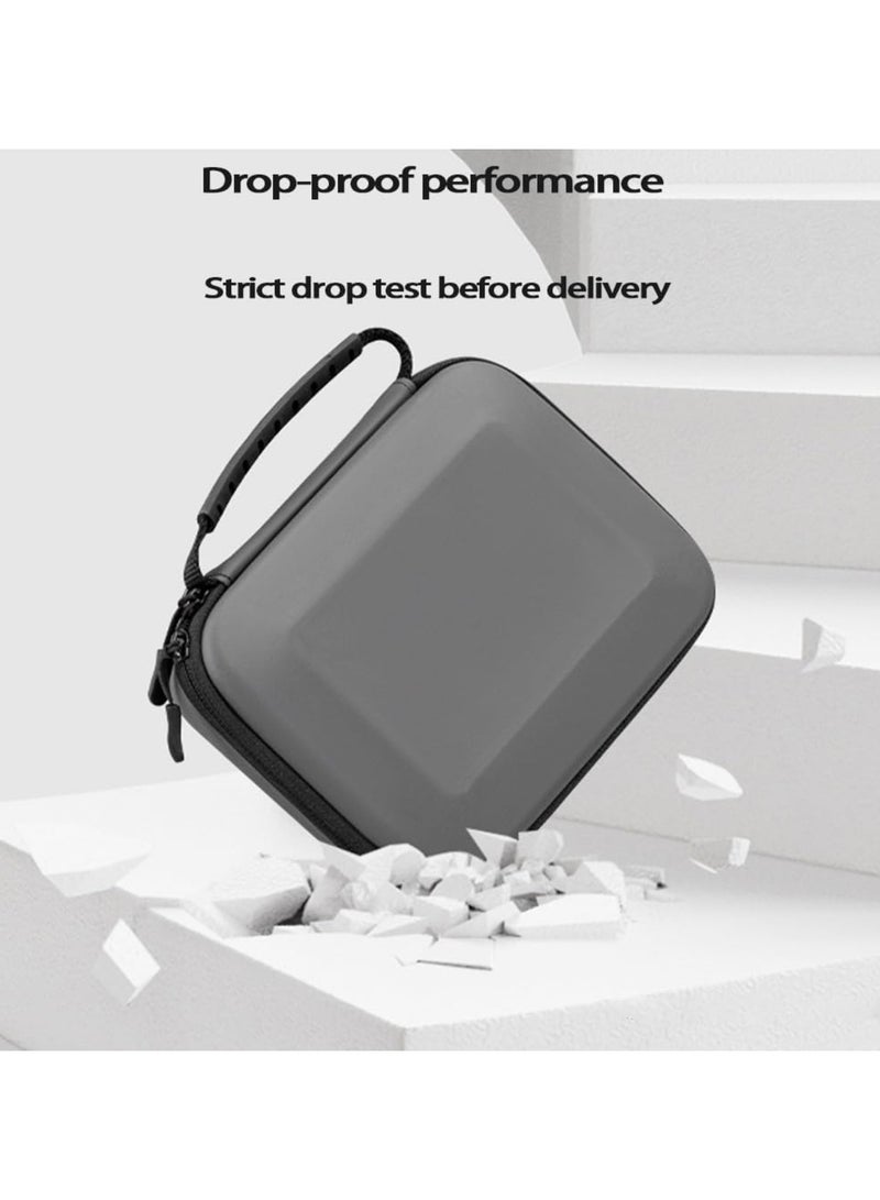 1pcs for Osmo Mobile 7P Case, Portable Storage Bag with Shoulder Strap for Dji Osmo Mobile 7/7P Gimbal Stabilizer Travel Carrying Case Hard Shell Protective Cover Accessories (Grey) - Image 4