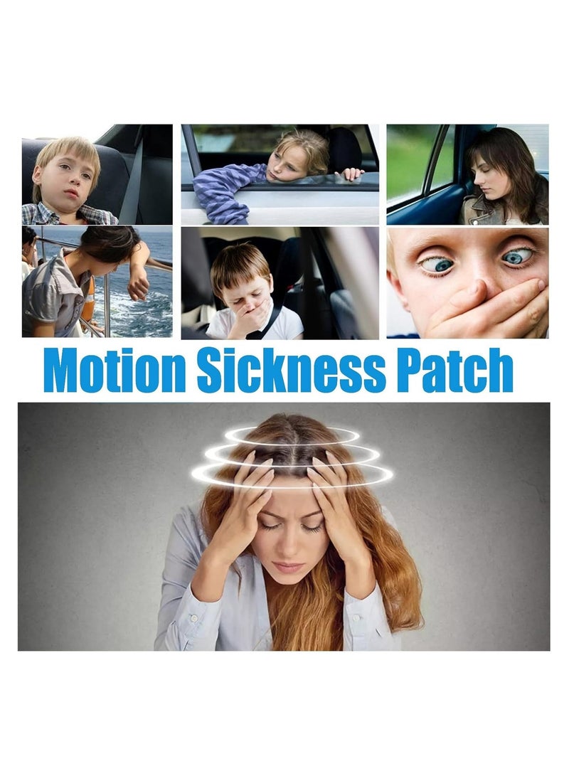 SYOSI 36PCS Motion Sickness Patch, Sea Sickness Patches, Travel Motion Car Sickness Relief Bands, Dizziness Relief Patch, Motion Sickness Ear Patch for Dizziness, Travel Sickness Relief, Travel Sick Bands  - Image 2