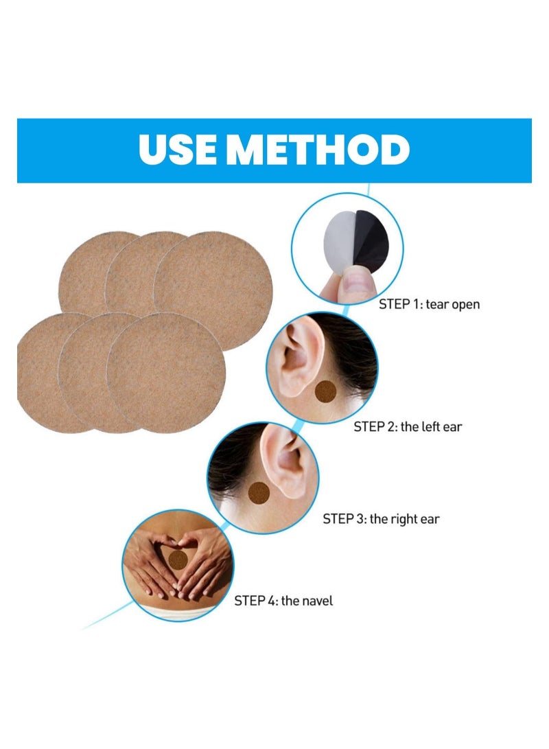 SYOSI 36PCS Motion Sickness Patch, Sea Sickness Patches, Travel Motion Car Sickness Relief Bands, Dizziness Relief Patch, Motion Sickness Ear Patch for Dizziness, Travel Sickness Relief, Travel Sick Bands  - Image 4