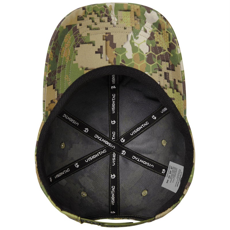 VisionTac Tactical Hat with Flag Patch Camo Military Army Hats Adjustable Trucker Baseball Cap Soft Top for Shooting - Image 5