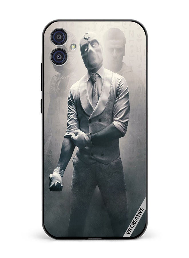 VR CREATIVE Protective Case Cover For Samsung Galaxy M04/F04 Moon Knight Design Multicolour - Image 1