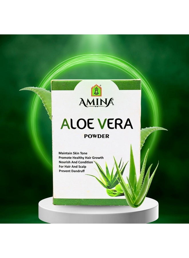 Amina Aloe Vera Powder For Skin And Hair, 100G - Image 1