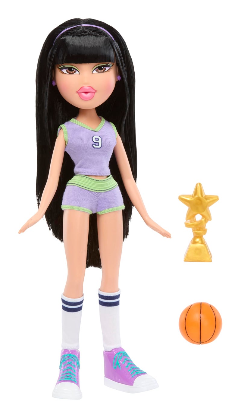 Bratz Play Sportz Jade Fashion Doll with Accessories, Basketball - Image 2