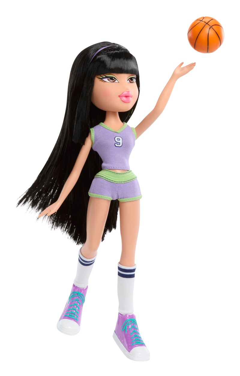 Bratz Play Sportz Jade Fashion Doll with Accessories, Basketball - Image 3