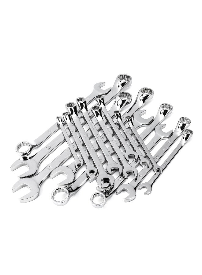 SATA GL08018 17-Piece Metric Offset Combination Wrench Set - Image 1
