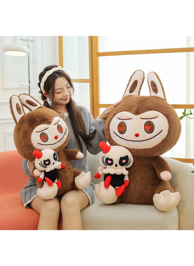 null - Couple Tycoco Rab Plush Toy Bubble Mart Doll Rag Doll Gift Cross Border-Color:Couple Labubu-Height:80cm（2.1kg） - Image 1