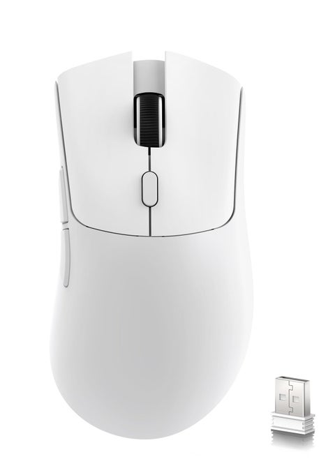 R1 Wireless Gaming Mouse, PAW3311 Optical Sensor 18K DPI, 59g Ultralight 2.4Ghz/BT/Wired Computer Mice for Win/Mac