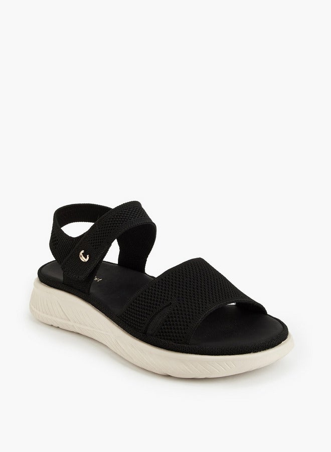 لو كونفورت صنادل بنسيج فلاينت مع إغلاق بخطاف وحلقة - Image 2