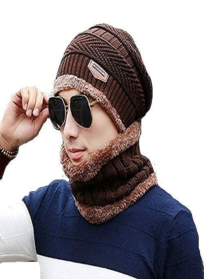 SILENT MONK SPORTS 3 in 1 Winter wear Pack of 3 items Woolen Cap + Neck Scarf and Hand glows. UNISEX & FREE-SIZE. Feel hotter in Winter - Image 4