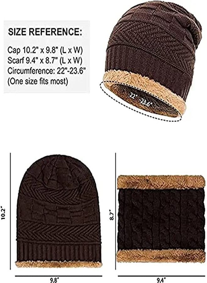 SILENT MONK SPORTS 3 in 1 Winter wear Pack of 3 items Woolen Cap + Neck Scarf and Hand glows. UNISEX & FREE-SIZE. Feel hotter in Winter - Image 3