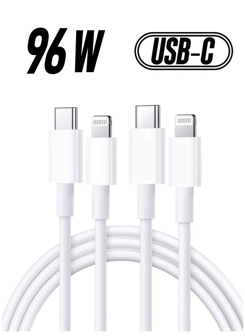ELTRAZONE - USB-C to Lightning Cable 20W, 2 Pack 6.6FT Power Delivery Fast Charging Data Sync Type C PD Quick Charger Compatible with iPhone 12/12 Pro/11/XS/XR/X 8/iPad/AirPods Pro - Image 1