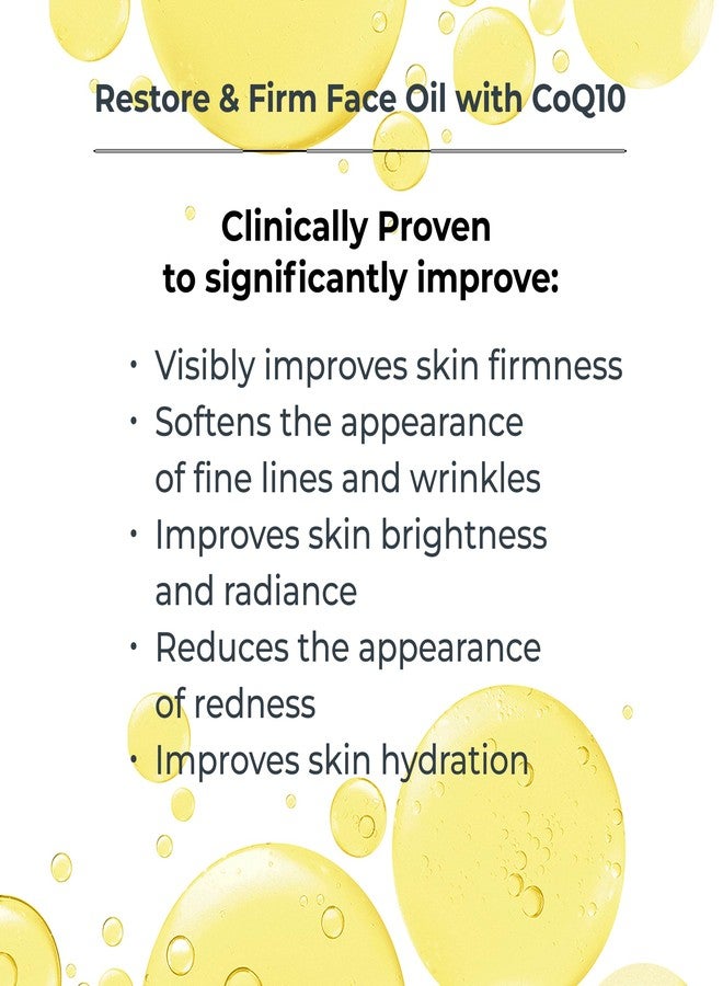 NASSIFMD Restore & Firm Face Oil with CoQ10 – Clinically Tested Treatment Oil to Restore Skin Quality and Visibly Improve Firmness, Smooth Fine Lines & Enhance Radiance - Image 3