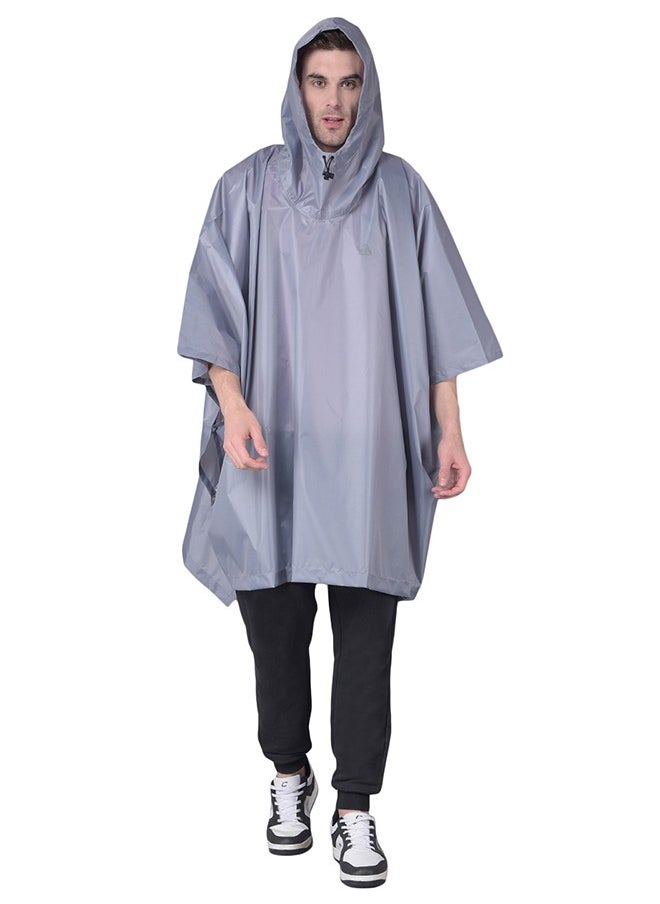 GREENLANDS - Rain Poncho Gnl Globo Grey M - Image 1