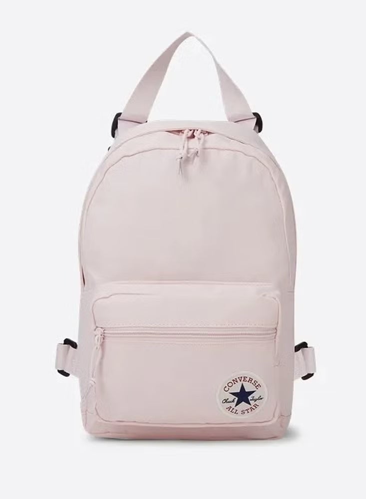 CONVERSE حقيبة ظهر صغيرة باللون الوردي الفاتح من كونفيرس - Image 1