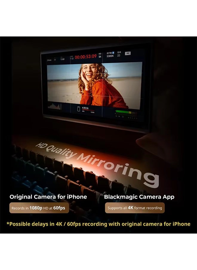 SMALLRIG - SmallRig Wireless Video Monitor for Phone Vlog Kit with Remote Control 1500mAh Battery for iPhone & Android Mobile Phone 4851 - Image 1