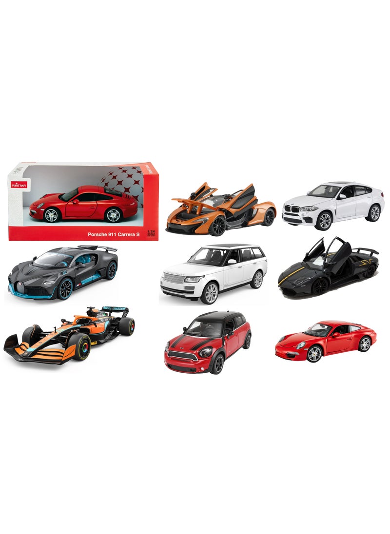 Power Joy Power Joy Die-cast License Door Open 1/24, Assorted 1 Piece (Style & Color May Vary) | Diecast Car | Diecast Vehicle | Sports Car | Display Cars | Perfect Gift for Collectors and Kids  - Image 1