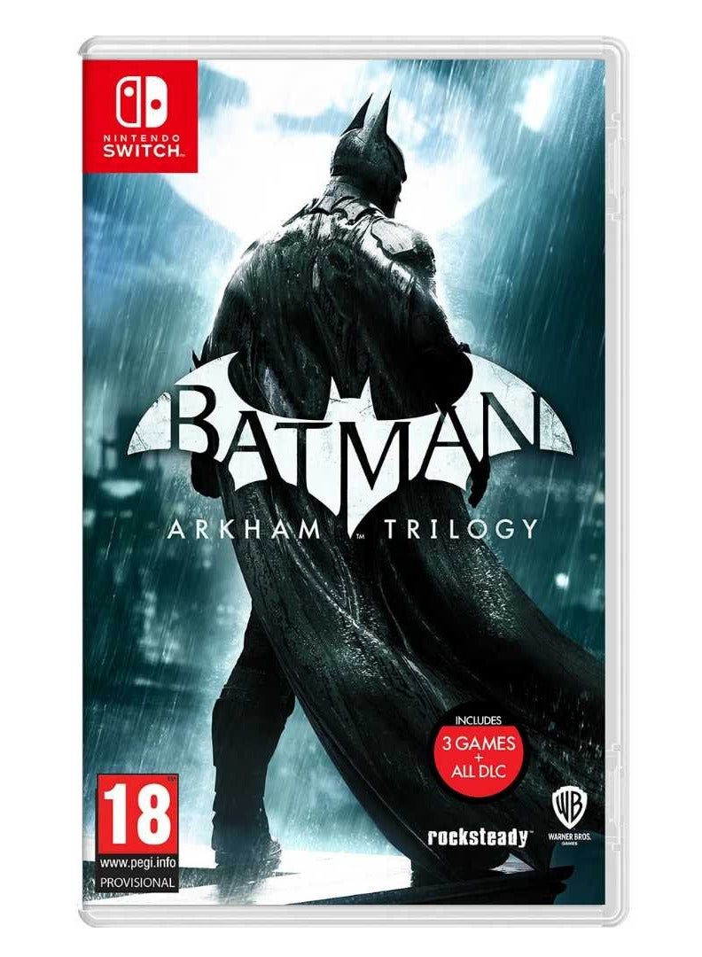 سويتش 0 Batman: Arkham Trilogy - إصدار نينتندو سويتش - ثلاثية فارس الظلام الكاملة - Image 1