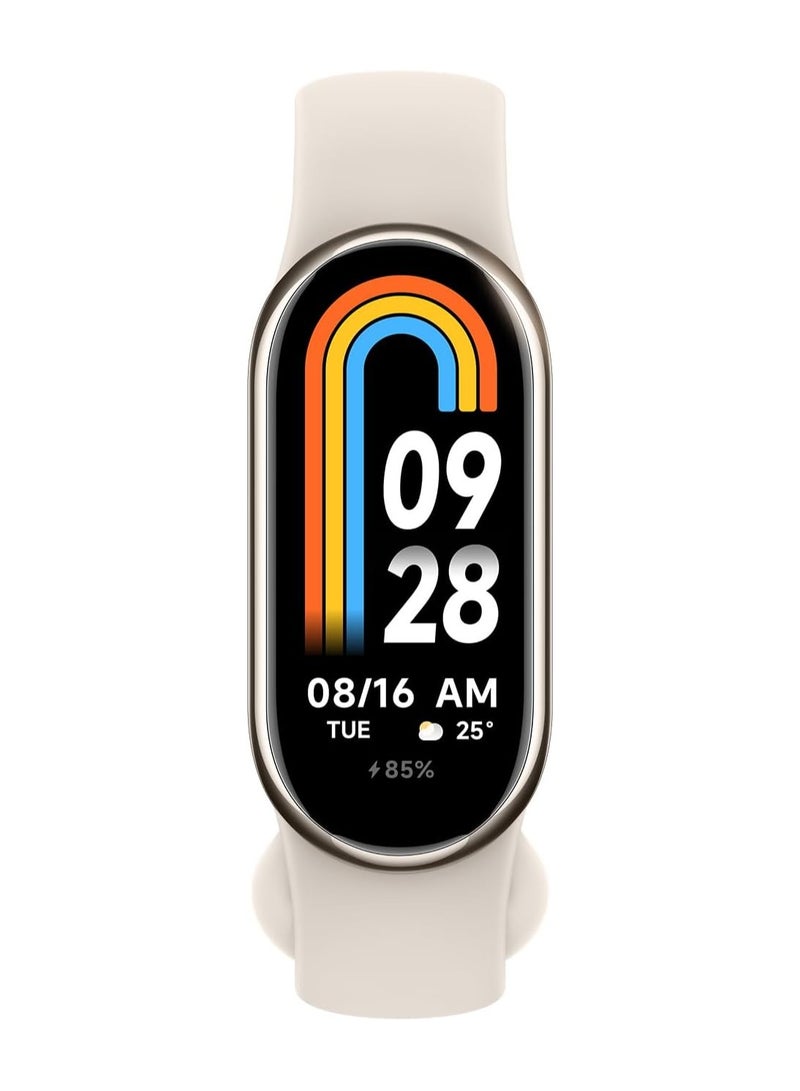 Smart Band 8 – Fitness Tracker with Heart Rate & Sleep Monitor, Step Counter, Waterproof Activity Tracker, Sports Modes, Long Battery Life – Compatible with Android & iPhone – 1-Year Manufacturer Warranty