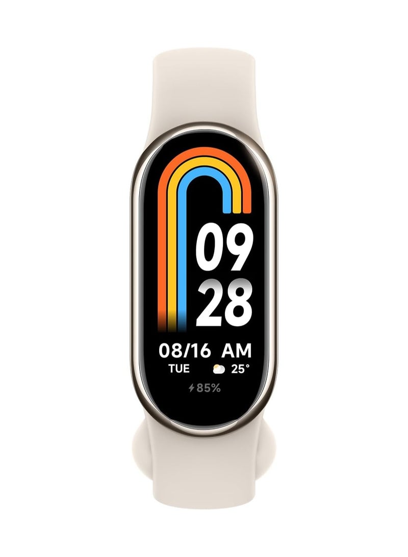 Smart Band 8 – Fitness Tracker with Heart Rate & Sleep Monitor, Step Counter, Waterproof Activity Tracker, Sports Modes, Long Battery Life – Compatible with Android & iPhone – 1-Year Manufacturer Warranty