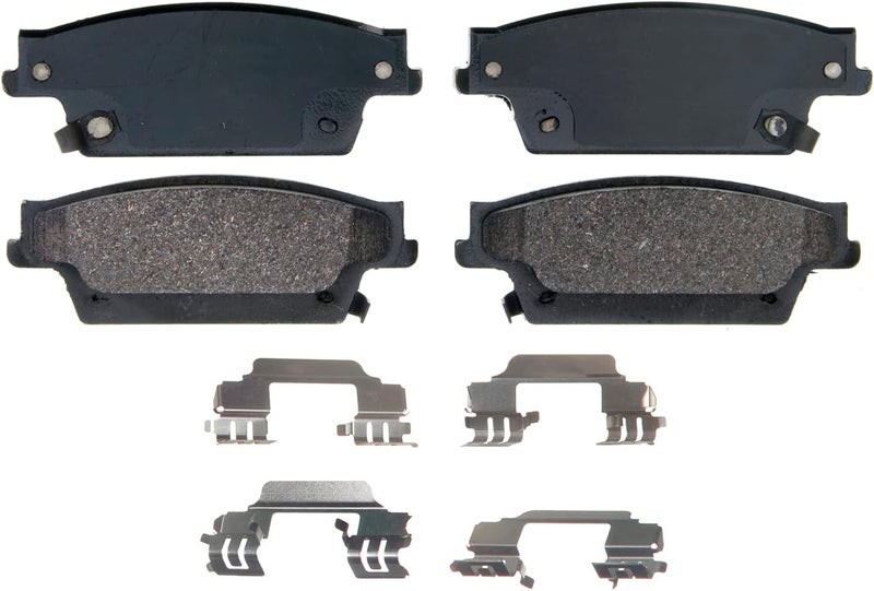 Wagner QuickStop ZX1020A Semi-Metallic Disc Brake Pad Set - Image 1