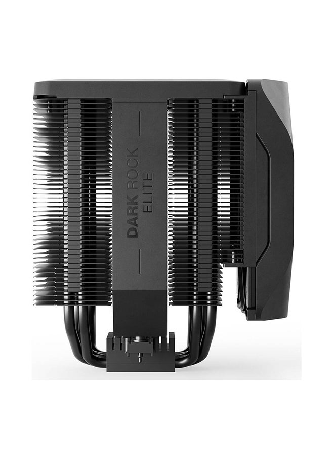 Dark Rock Elite Air CPU Cooler, 2X Silent Wings 135mm PWM Fans, Speed Switch with 2 Modes, High-Performance Heat Pipes, Front Fan Rail System, Enhanced RAM Compatibility Black | BK037