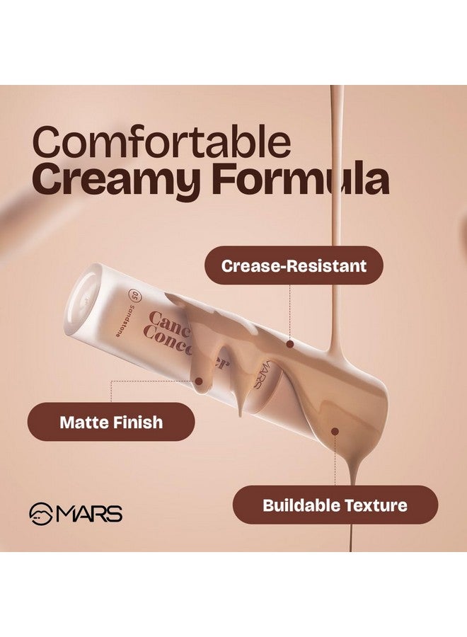 Mars MARS Liquid SPF50 PA++++ Cancel Concealer with Radiant Natural Finish (6.0 ml) (06-HONEY GLOW) | Lightweight | Medium to High Coverage | Long-Lasting & Multi-Purpose | Crease Resistant (Pack of 1) - Image 3