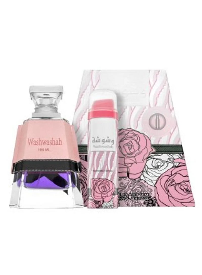 لطافة عطر وشوشة أو دو برفوم + بخاخ للنساء من لطافة - ١٠٠ مل - Image 3