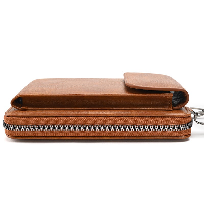 Women's PU Crossbody Phone Bag with Card Slots - Image 3