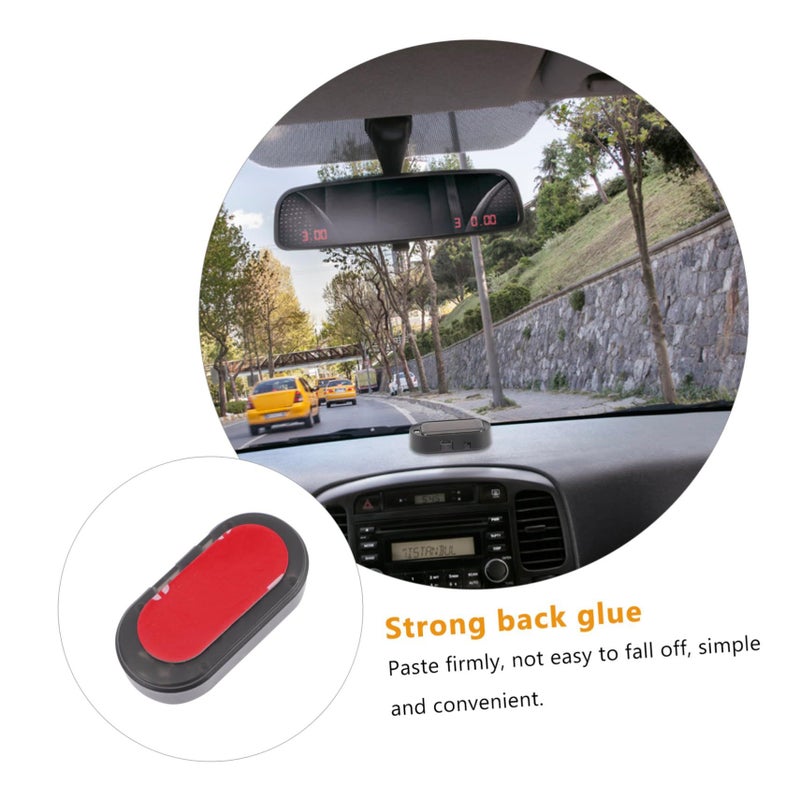 2Pcs Solar Car Alarm LED Lights Automatic Flashing Security Lamps with Sensor Easy Install - Image 3