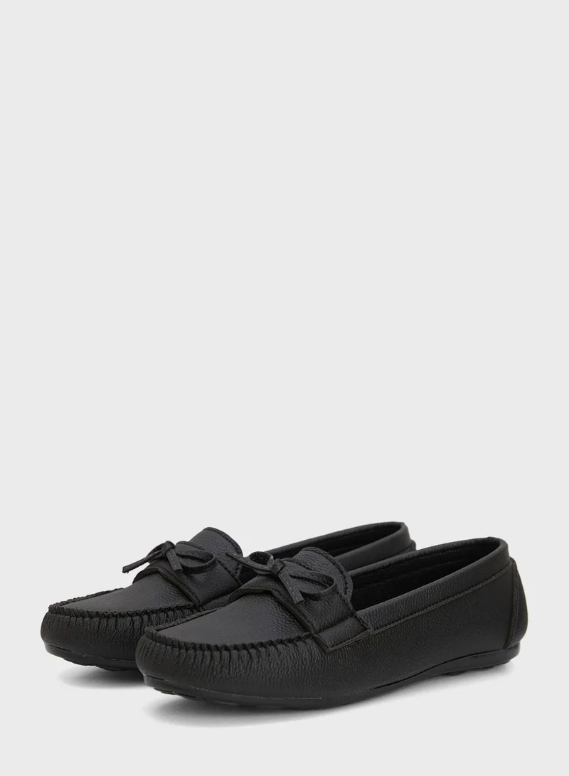 DeFacto Bow Detail Moccasin