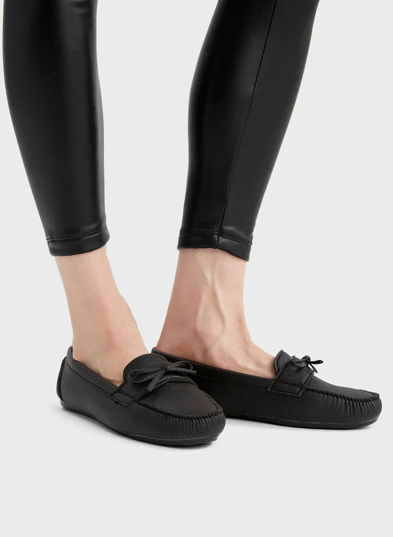 DeFacto Bow Detail Moccasin