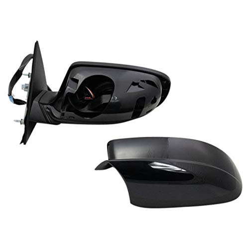 TRQ Driver & Passenger Side Power Heated Mirrors with Blind Spot Indicator Paint to Match Compatible with 2011-2019 Dodge Charger CH1320452 CH1321452 - Image 4
