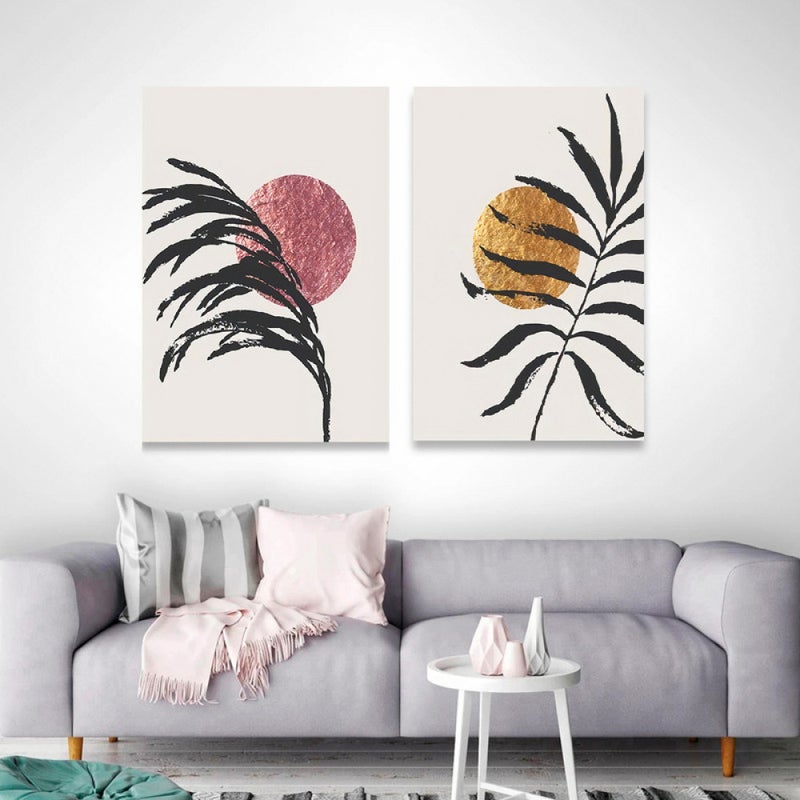 ماركتنا لوحة قماشية ثنائية بتصميم مودرن - Image 1