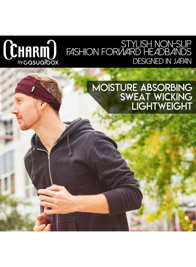 Charm Casualbox mens Elastic Bandana Headband Japanese Long Hair Dreads Head wrap Green - Image 4