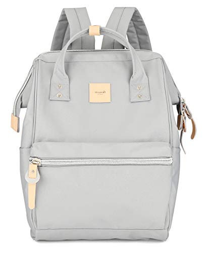 himawari Laptop Backpack for Women&Men Travel Backpack With USB Charging Port Large Business Bag Water Resistant College Bag Computer Doctor Bag(1881-Grey) - Image 1