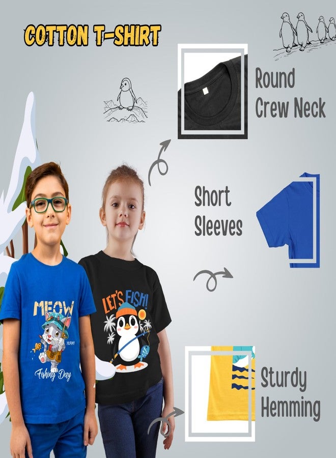 Sakuya Exclusive Kids T-Shirt Combo with 6 Stunning Designs for 1-2 Year - Image 2