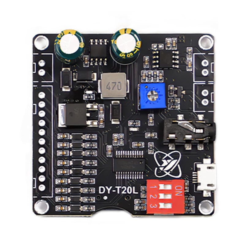 10W 20W MP3 Player Sound Module with 9 Channel Random Trigger USB TF Card Support - Image 2