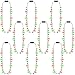 Traplace 9PCS Christmas Light Necklace Light up 3 Modes Christmas Party Favors Wearable Christmas Lights with 8 Colorful Bulbs Xmas Lights Necklace for Ugly Sweater Party Supplies Christmas Party Favors - Image 2