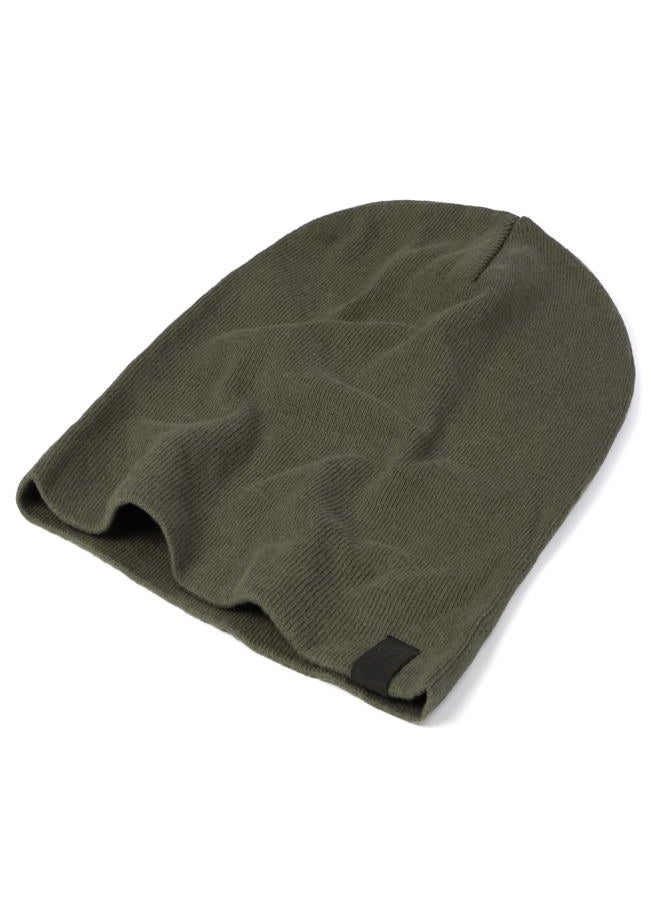 Revony Chemo Beanie Cap - Soft and Skin Friendly - 100% Cotton, Army Green, One size - Image 1