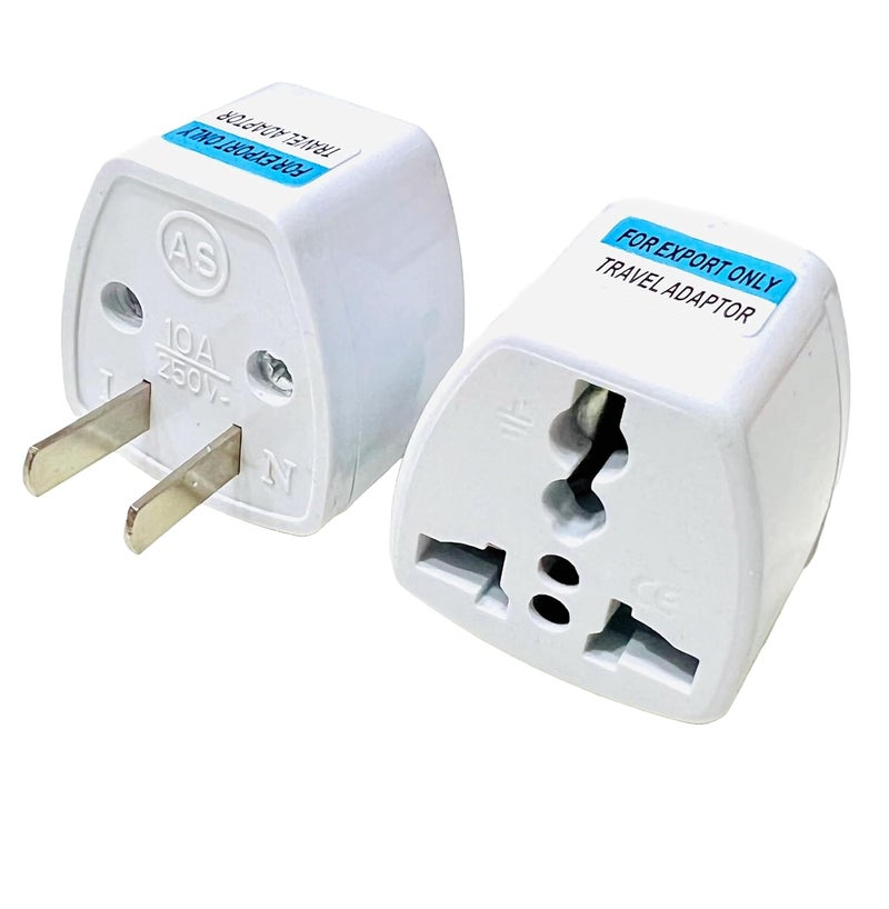 HR Electronics Species India to Canada USA Travel Adapter Japan Philippines USA Travel Adapter Type A Plug Perfect for Laptop Camera Charger and More USA Travel Adaptor  - Image 1